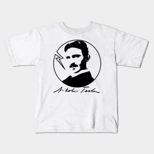 Nikola Tesla - 20th Century Icon Kids T-Shirt